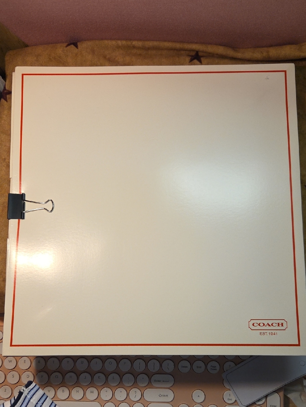 3 Coach White Boxes 14x14 with Red Trim